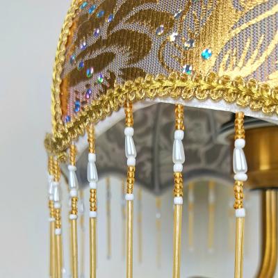 ĐÈN BÀN TRANG TRÍ NHÀ CỬA CAO CẤP - CHIM CÔNG